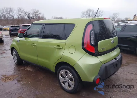 2015 Kia Soul из США, поврежденный, VIN KNDJN2A25F7766159